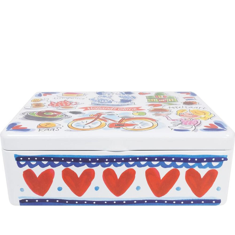 TEEDOSE Holland in Bunt - 20 x 15,5 x 7cm - Multicolor, Metall (20.3/7/15.7cm) - Blond Amsterdam