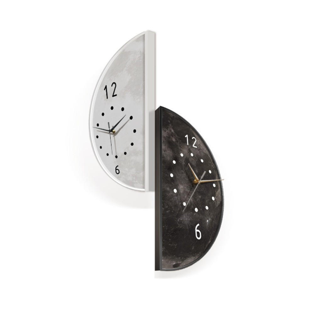 WANDUHR, Acrylmaterial, Durchmesser: 60 cm, EU-Stecker - Weiß, Kunststoff (30/6/60cm) - Weltevree