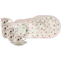 KOMBISERVICE Petite Fleur weiß 30er Set - Weiß, Keramik (2/2/2cm) - Villeroy & Boch