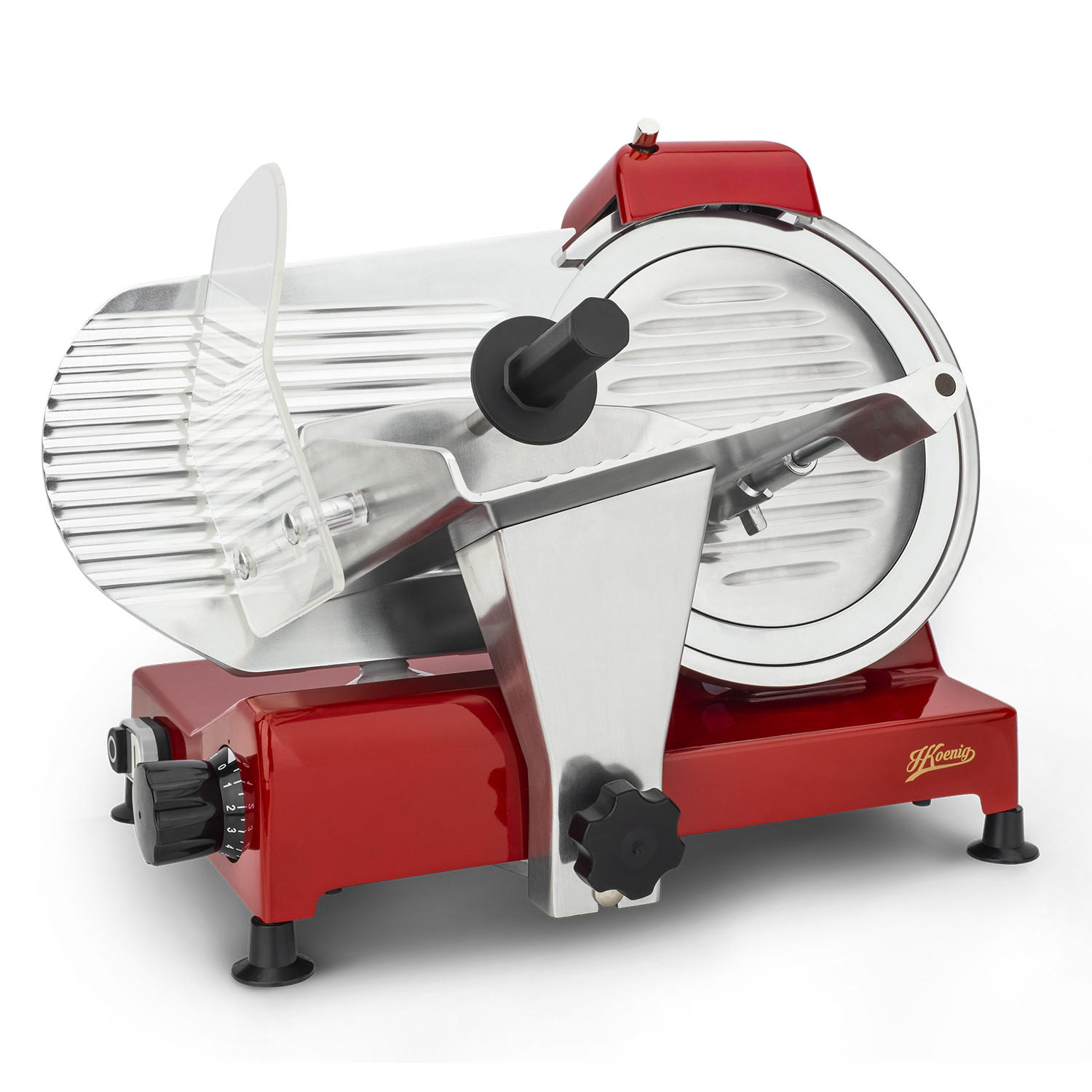 ALLESSCHNEIDER elektronisch MSX254, Rot - Rot, Metall (51/39/42cm) - HKoenig