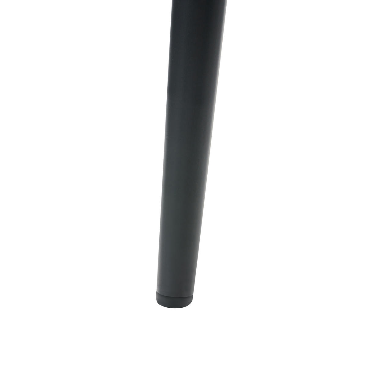 ESSZIMMERSTUHL 2er Set Metall Schwarz Weimar - Creme/Schwarz, Metall (51/83/55cm) - Beliani