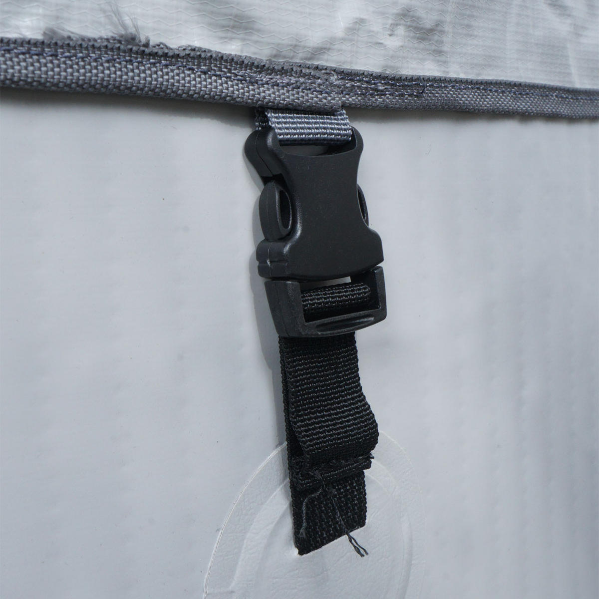 WHIRLPOOL eckig Grau - Grau, Kunststoff (198/67/198cm) - MCW