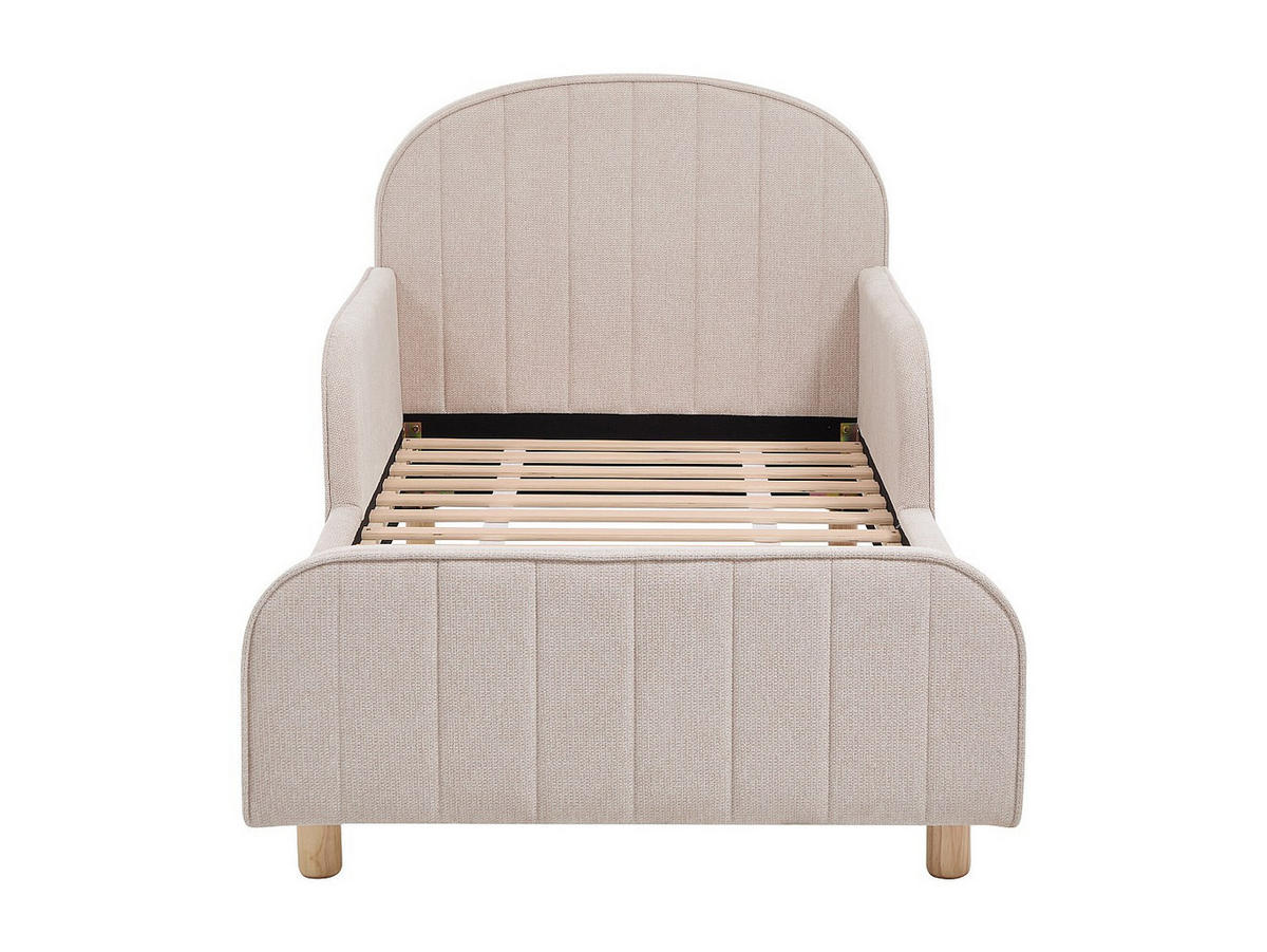 BETTRAHMEN - 1 Person-Sitzer - Stoff - Beige - - Beige, Textil (208.5/101cm) - Vente-Unique