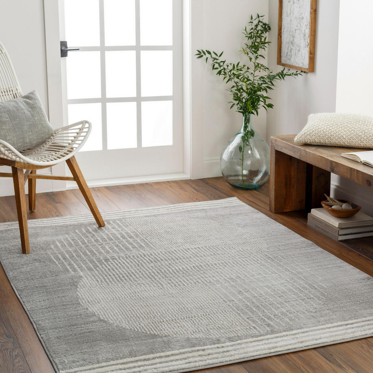 KURZFLORTEPPICH 200/275 cm Grau - Grau, Naturmaterialien/Textil (200/275cm) - LIVABLISS