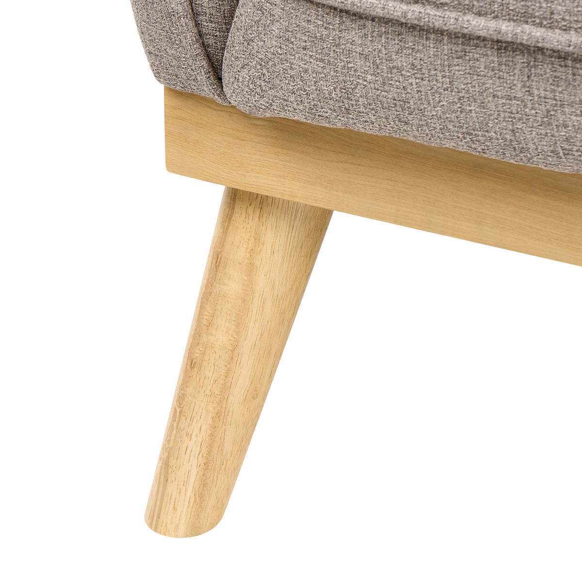 POHOVKA 2-místná Látka Světle hnědá Ljung - světle hnědá, textil (160/82/82cm) - Beliani