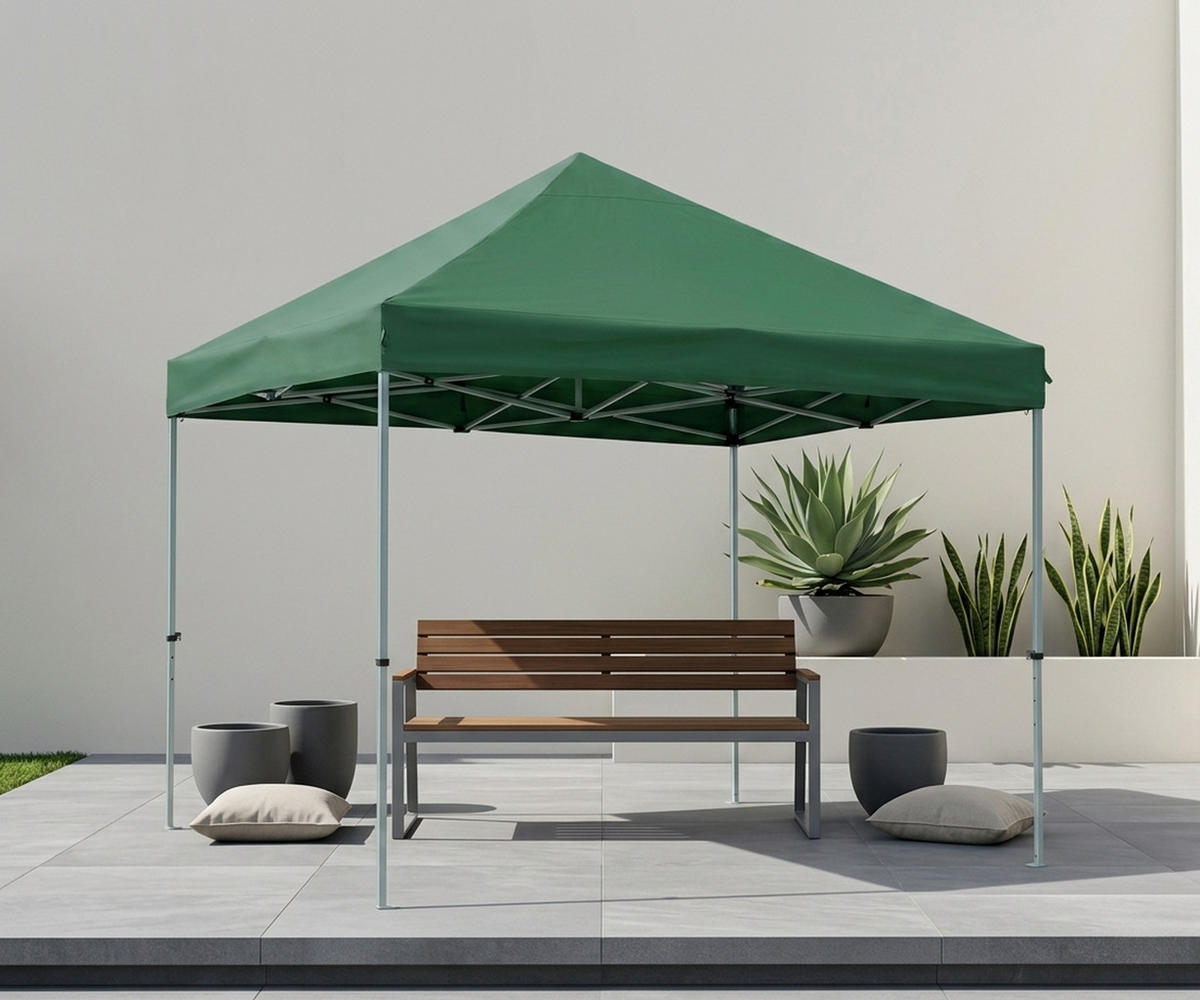ERSATZDACH für Pavillon 3x3m, Pavillondach Toro, Wasserdicht, Farbe: Grün - Grün, Kunststoff (300/0.3/300cm) - TPFGarden