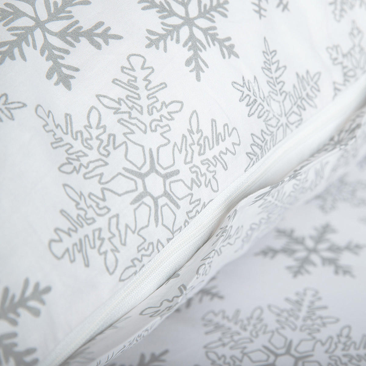 BETTWÄSCHE Lugn Baumwolle 220/200 cm - Weiß, Textil (220/200cm) - Homla