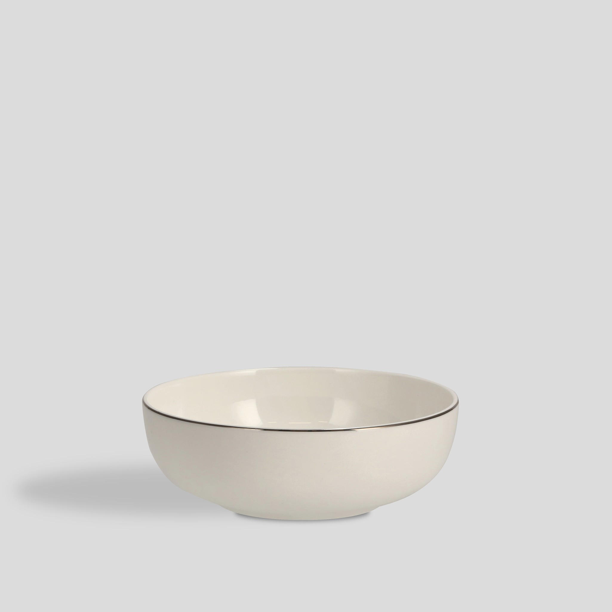 SCHALE Plata - Silberfarben, Keramik (16.5cm) - home&you