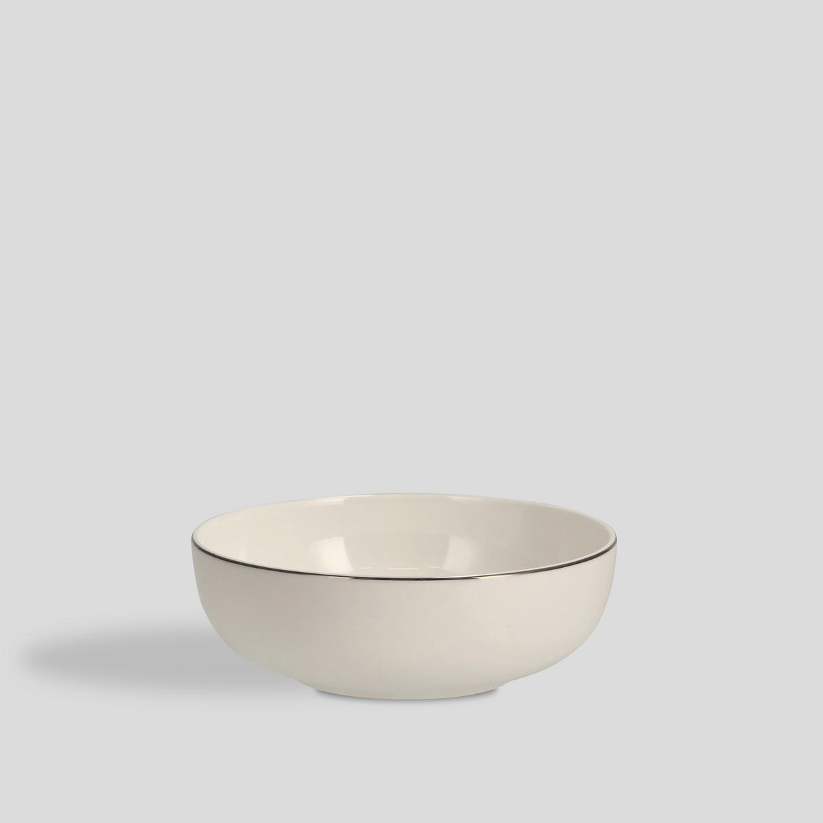 SCHALE Plata - Silberfarben, Keramik (16.5cm) - home&you