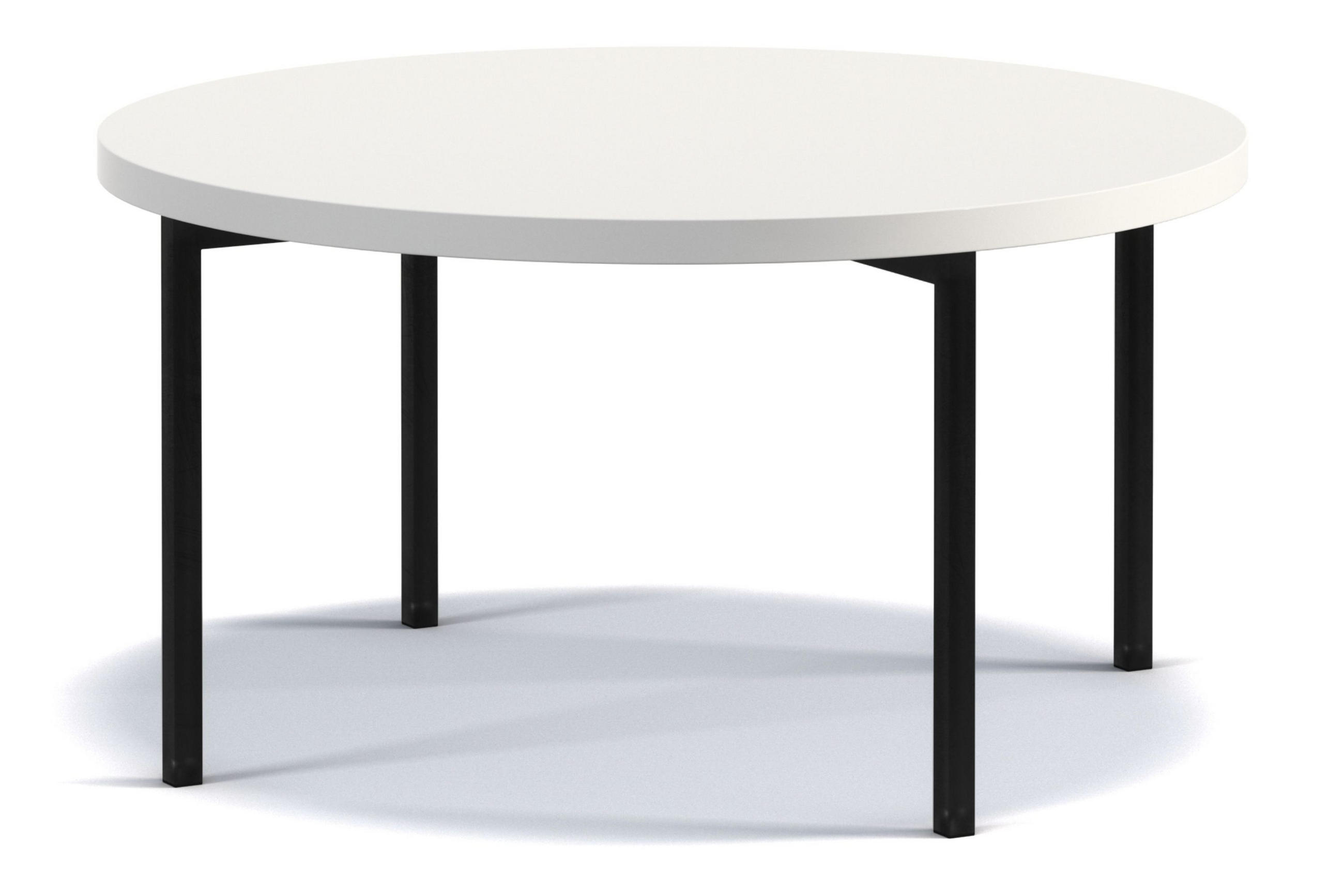 Konsimo® Couchtisch Weiß Hochglanz 80x45x80 cm