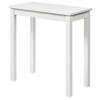 SCHREIBTISCH Massivholz 38/75/75 cm - Weiß, Holz (38/75/75cm) - hagge home