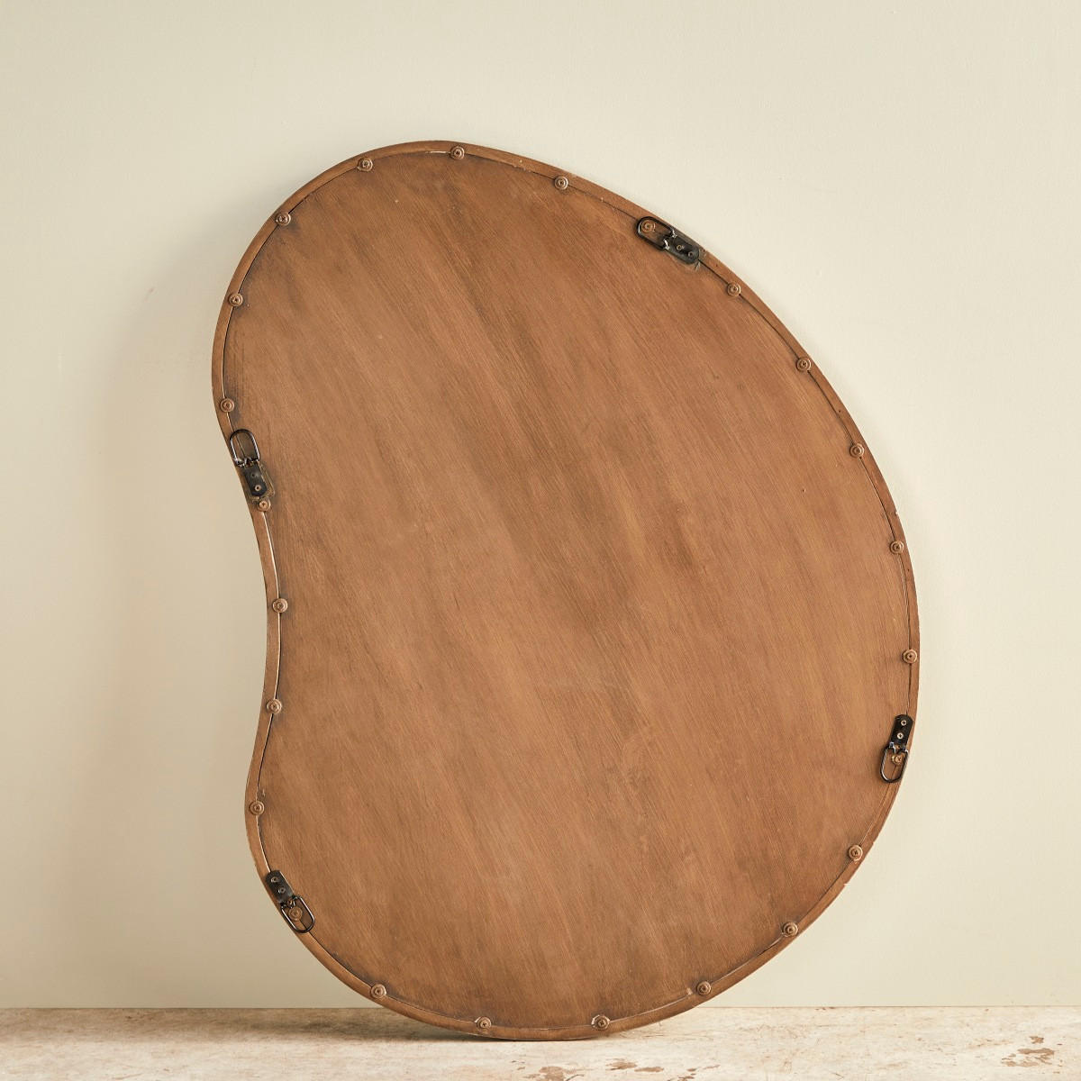 SPIEGEL Dim Braun aus Dunkles Mindiholz - Braun, Holz (65/85/3cm) - Tikamoon