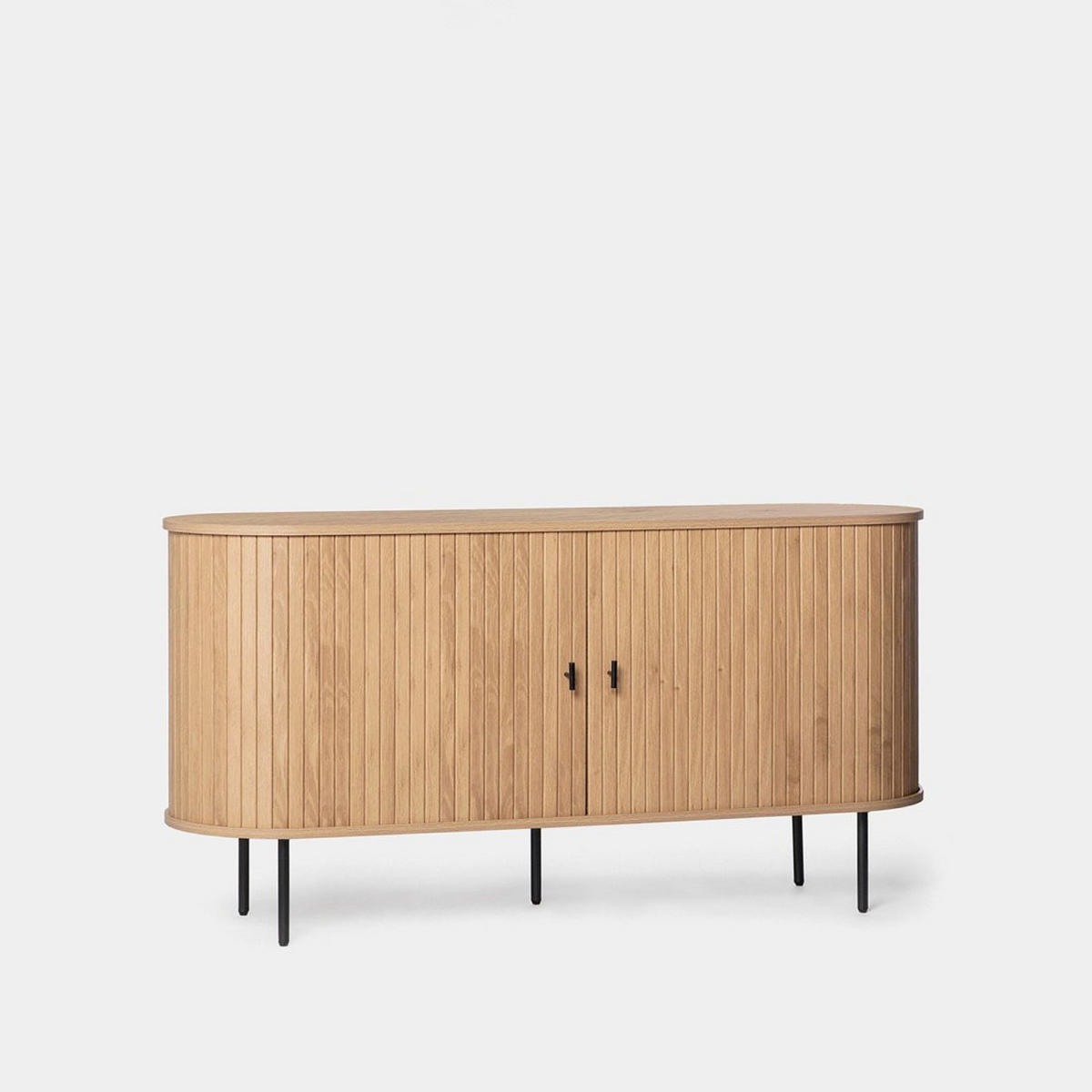 ANRICHTE NIEDRIGE Breda Natürlich 140 cm x 76 cm - Naturfarben, Holzwerkstoff (140/76/40cm) - Klast Home