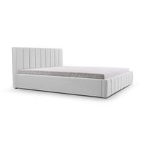 POLSTERBETT Bett 01 - 180x200 - Silver - Silberfarben, Holz/Textil (180/200cm) - Möblo