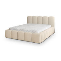 POLSTERBETT FALINA 160x200 cm mit Bettkästen - Creme - Creme, Holz (160/200cm) - MASSENO