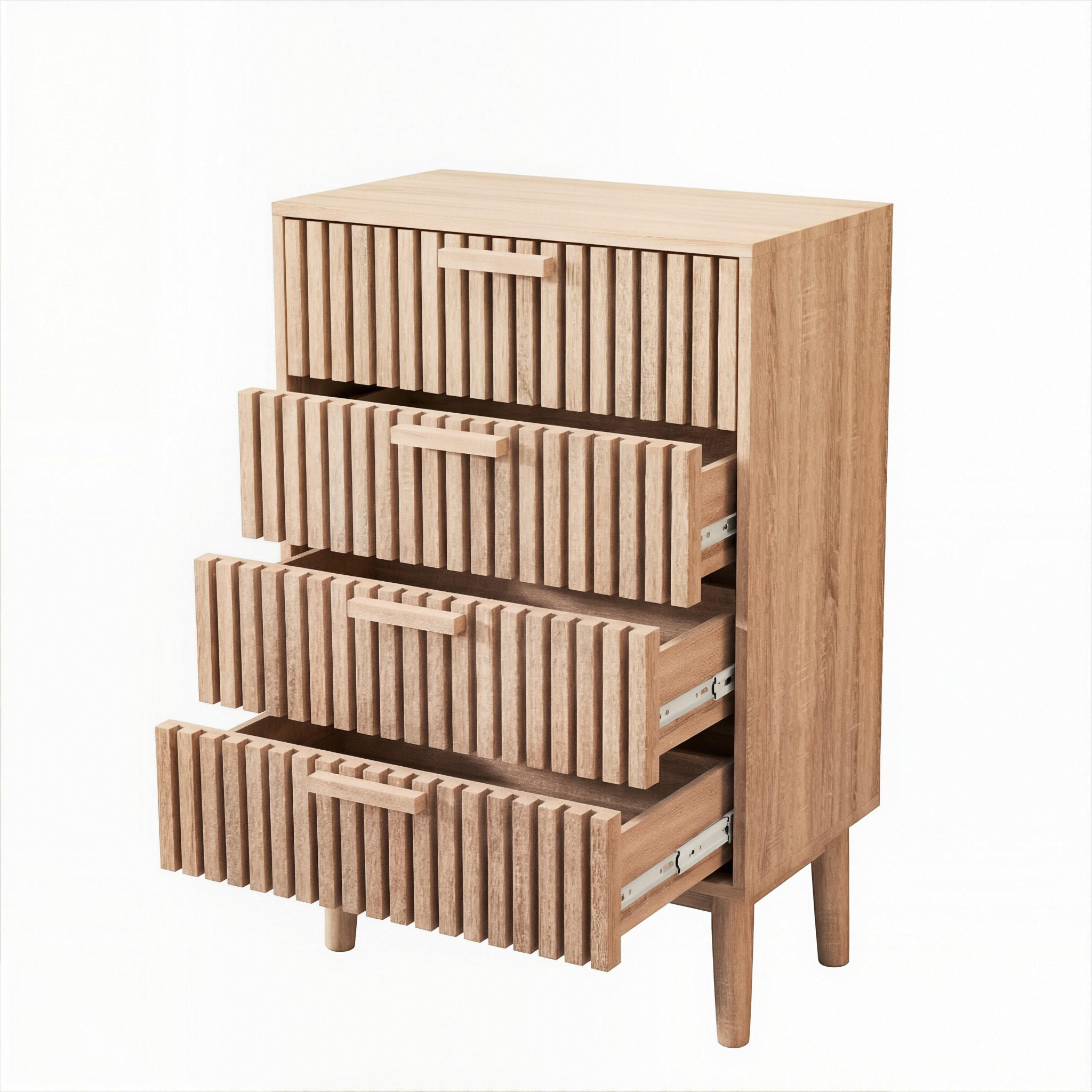 Creahappy Kommode Natur 60x91x34 cm