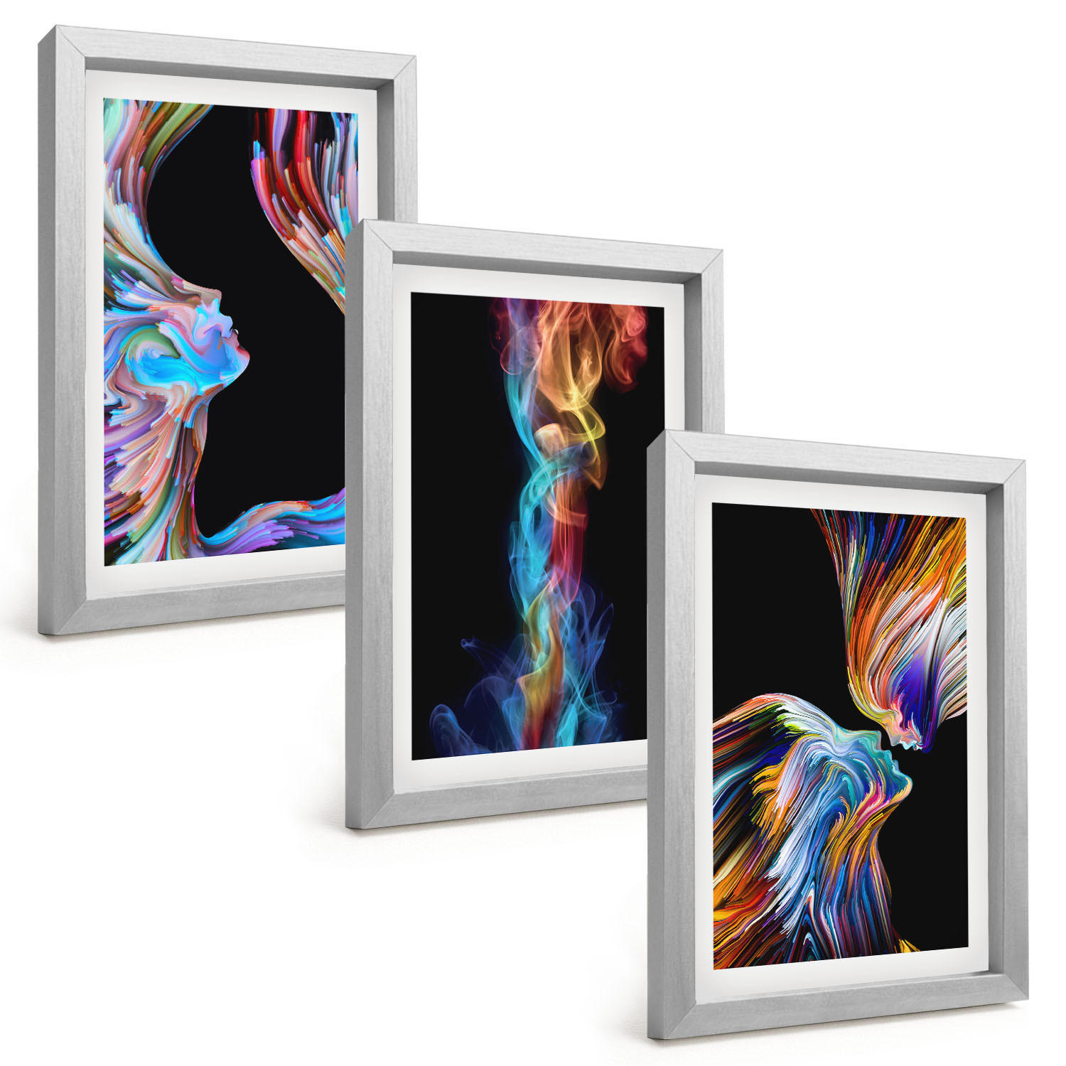 Tulup Bilder Silber 20x30 cm