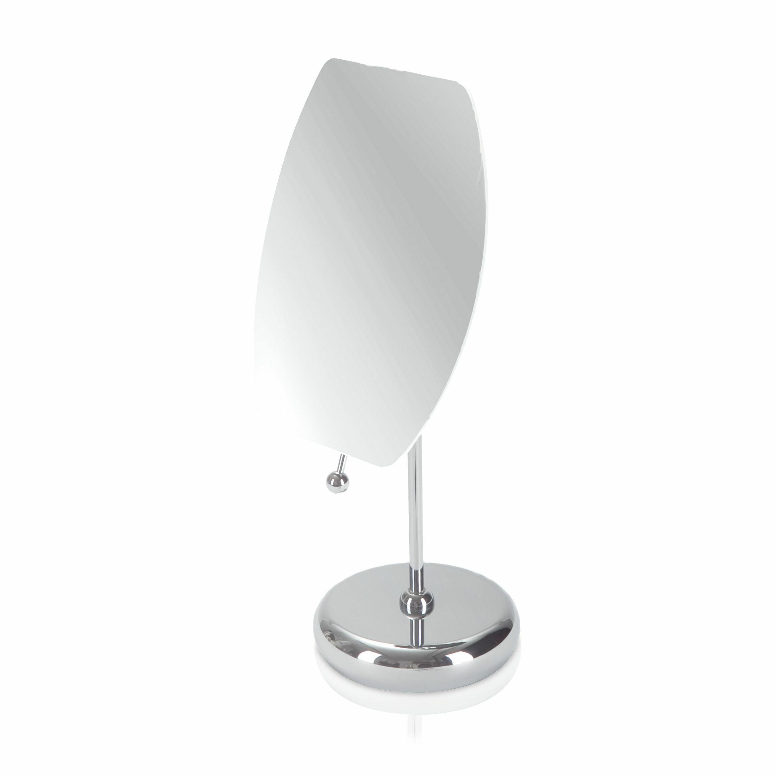 KOSMETIKSPIEGEL MIRRORS - Chromfarben, Metall (15.5/19/15.5cm) - MÖVE