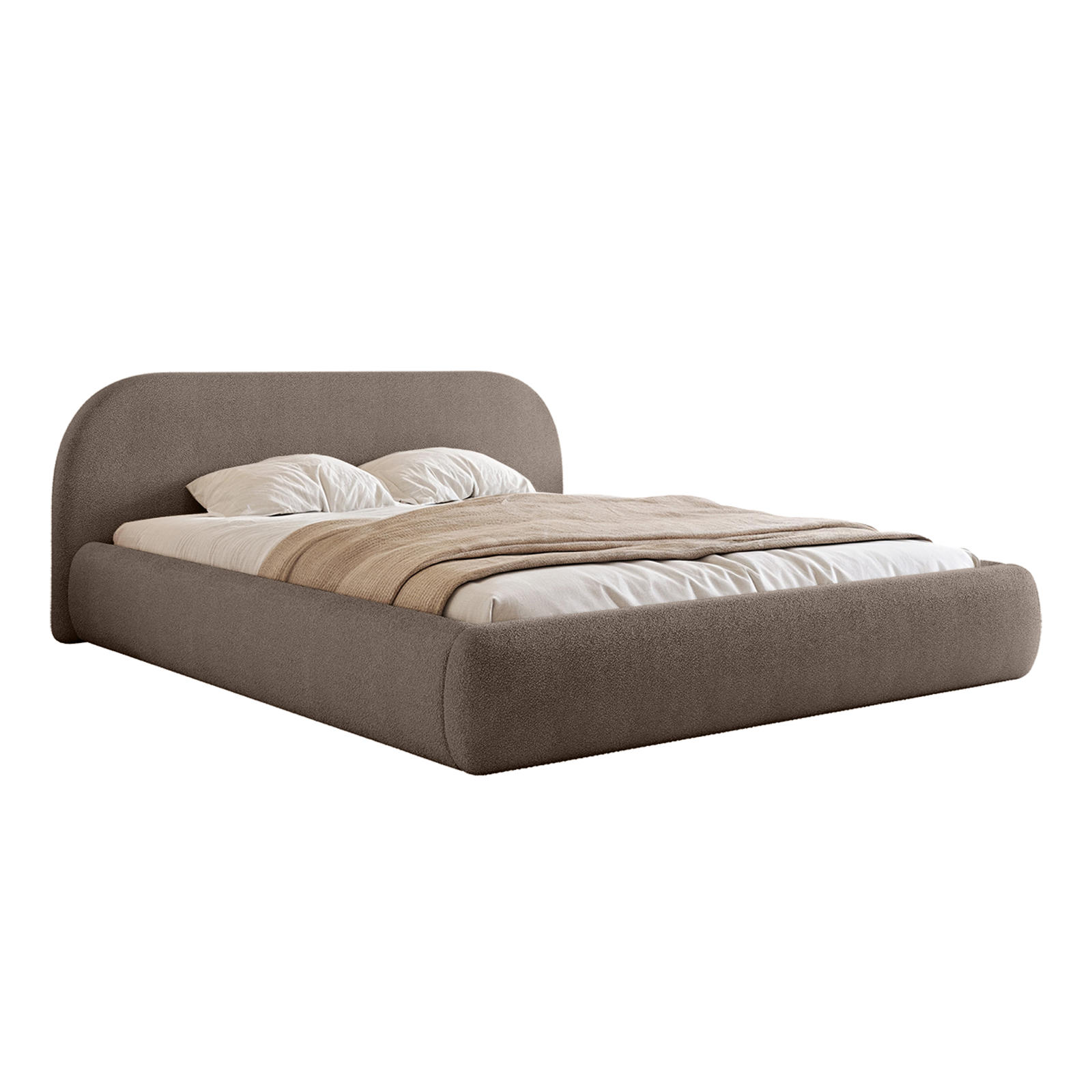Fedve Polsterbett Braun 200x120 cm