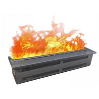 WASSERKAMIN zur Dekoration Schwarz Einfügemuster 3 L Tank - Schwarz, Metall (70/24/19cm) - Purline