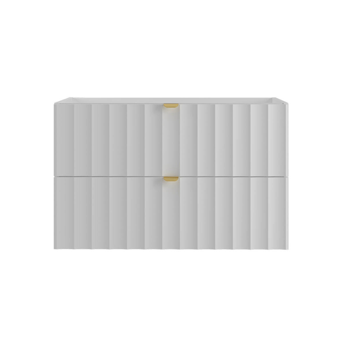 SKRINKA POD UMÝVADLO 80cm Lexa Biela - biela, kompozitné drevo (80/50/45.8cm) - Petits-meubles