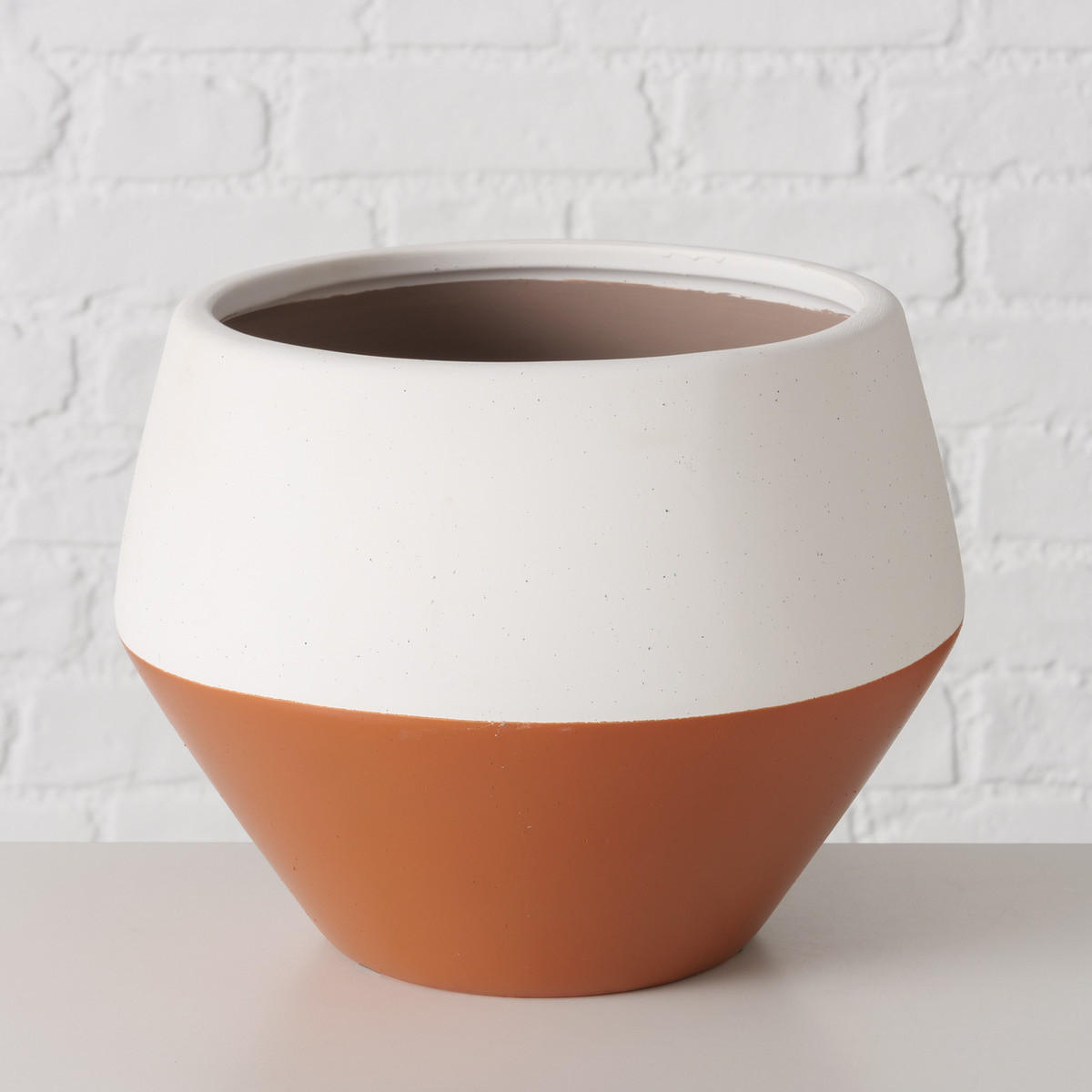 BLUMENTOPF Marlis Ø 25,5 cm - Multicolor, Keramik (25.5/18.5cm) - Boltze Home