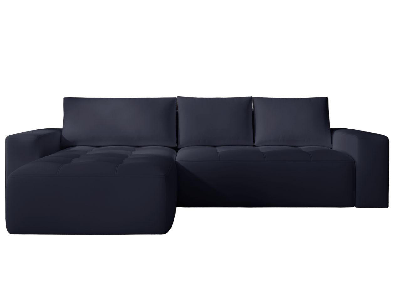 ECKSOFA Portland Schwarz Links - Schwarz, Holz/Kunststoff (165/250cm) - Graingold