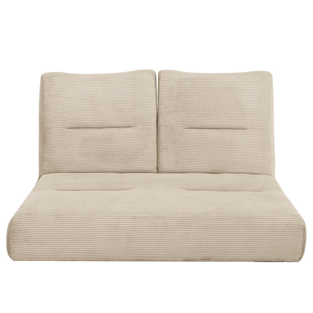 SCHLAFSOFA - Cordstoff - Beige, Textil (159/88/160cm) - home24
