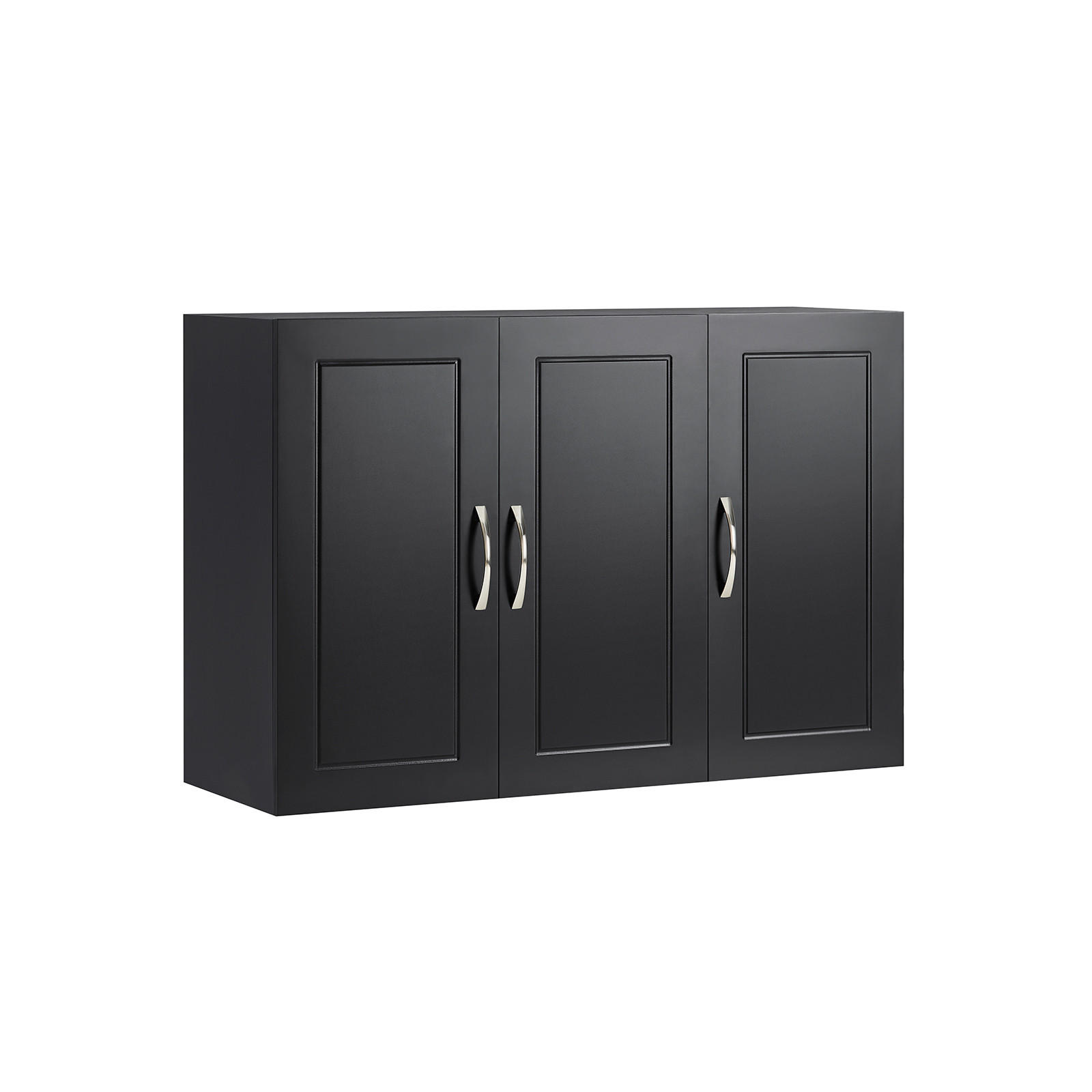 HÄNGESCHRANK Schwarz - Schwarz, Holzwerkstoff (90/60/30cm) - SoBuy