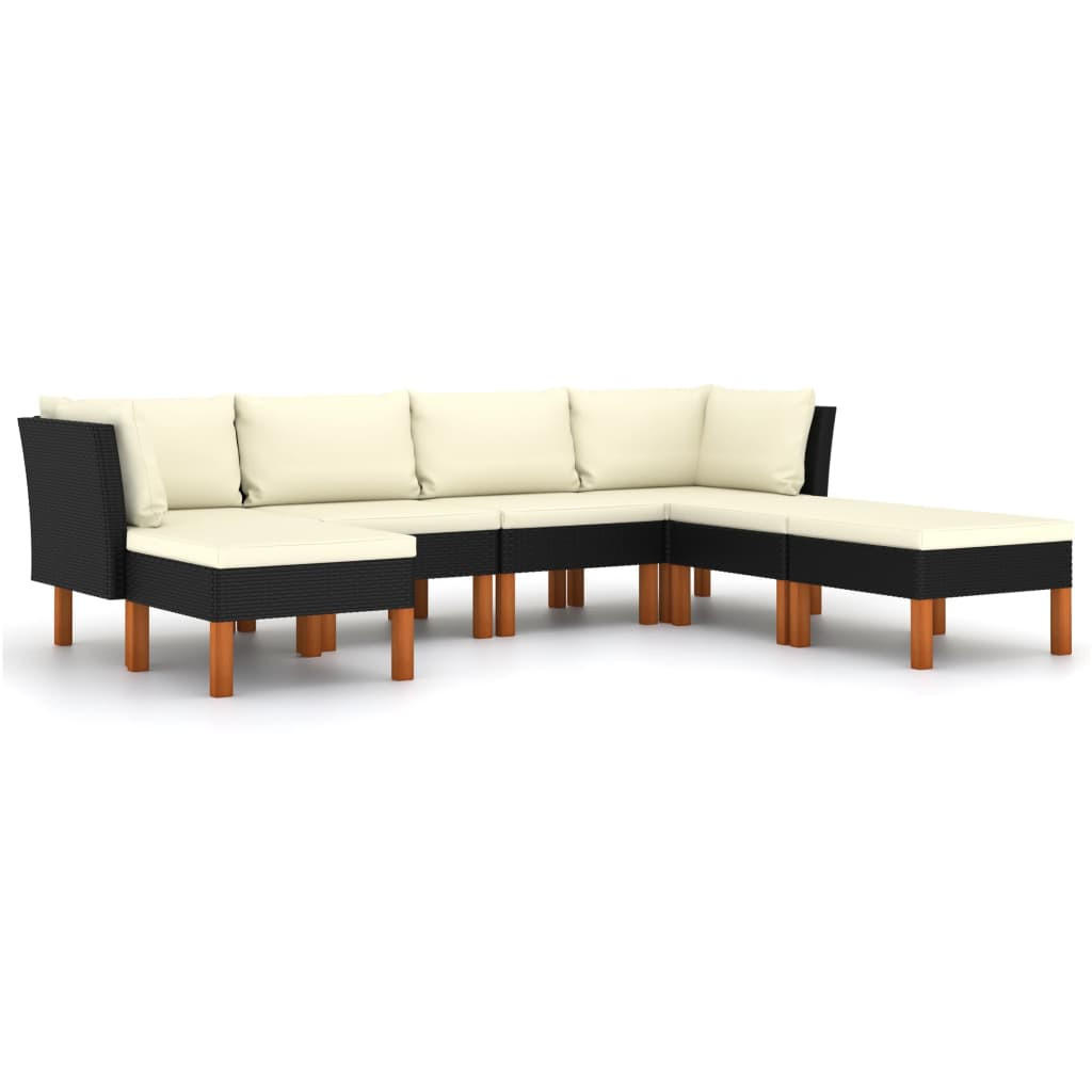 GARTENSET Reeder 7-teilig - Schwarz, Metall - Nettlife