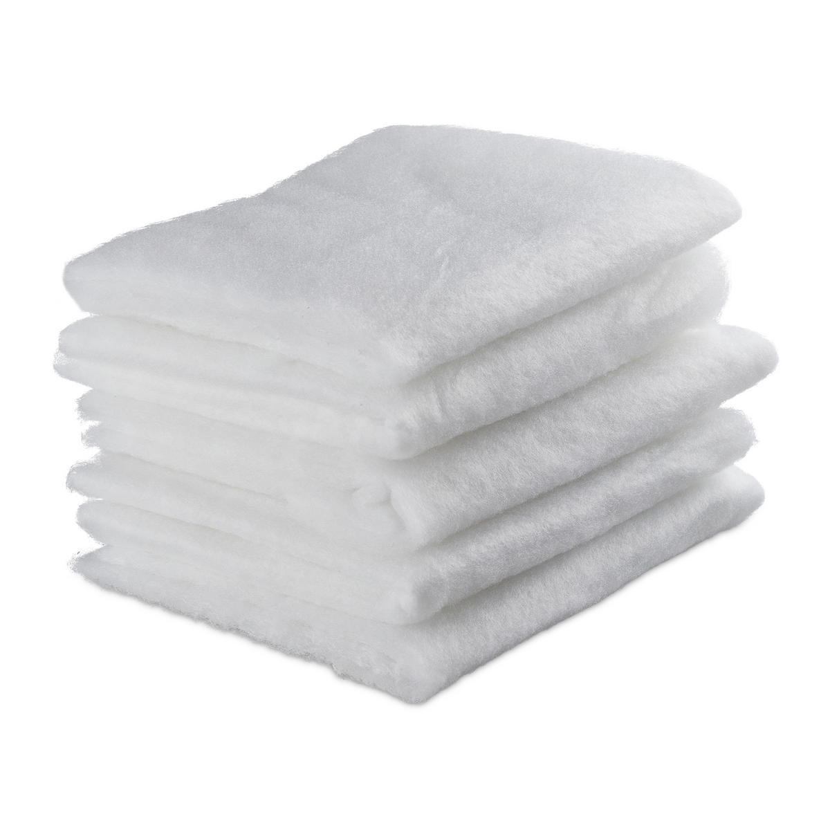 5XDUNSTABZUGSFILTER - Weiß, Textil (47/1/59cm) - Relaxdays