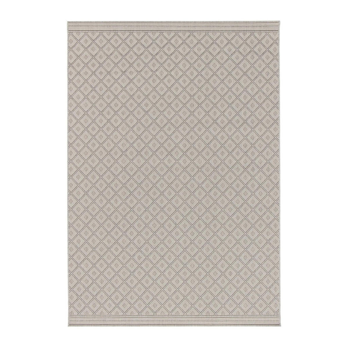 TEPPICH für Innen und Außen grau - Grau, Textil (160/230cm) - AFK Living