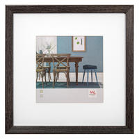 BILDERRAHMEN Fiorito Holzrahmen 30x30 cm, dunkelgrau - Grau, Holzwerkstoff (31.5/31.5/2cm) - walther design