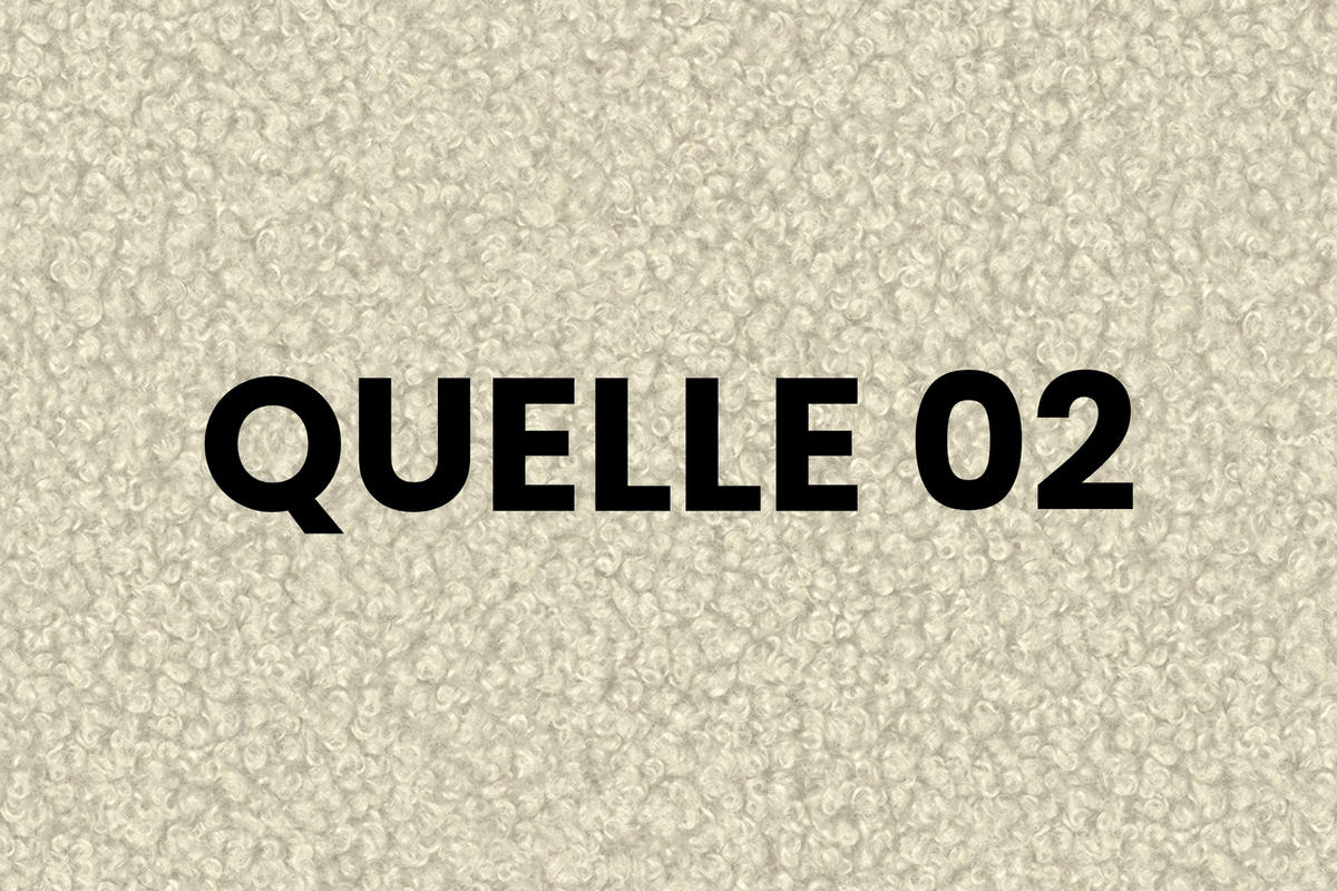 POLSTERBETT LUVA 200/200 in Boucle Creme - Creme, Holz/Holzwerkstoff (200/200cm) - Deine Möbel 24