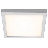 LED PANEL Deckenleuchte Silber Chrom - Silberfarben, Metall (30/30/3.2cm) - Briloner