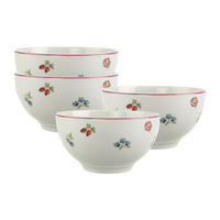 BOLS Petite Fleur weiß ø 14 cm 4er Set - Weiß, Keramik (14cm) - Villeroy & Boch