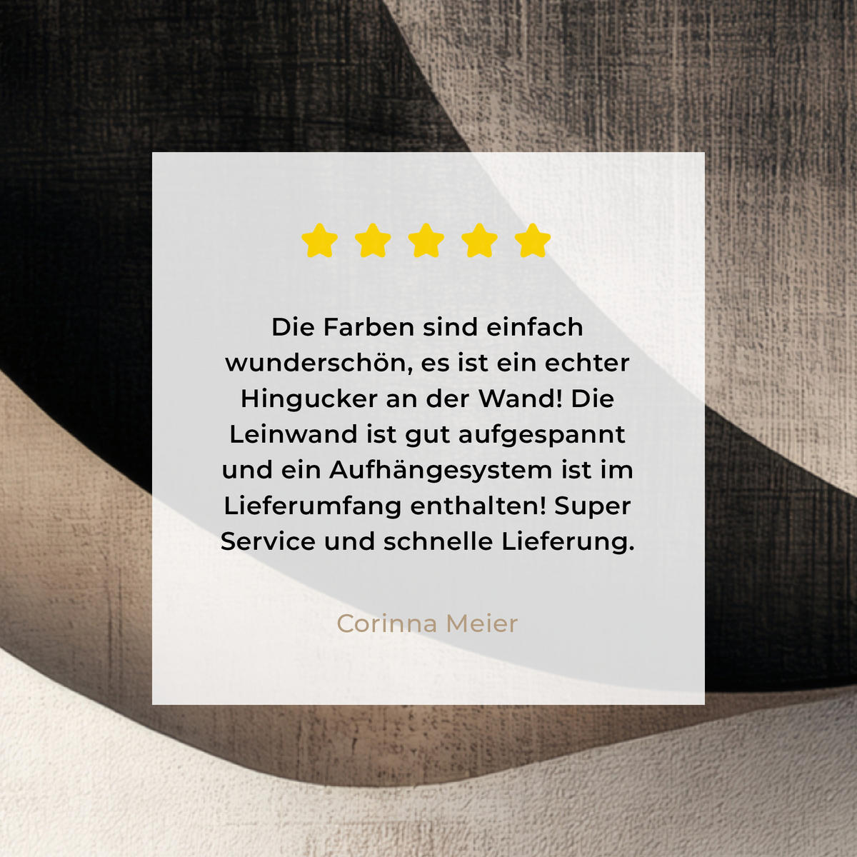 LEINWANDBILD Abstrakt - Wellen - Schwarz - Verwittert 60x80 cm - Trüffeleichefarben, Textil (60/80cm) - MuchoWow