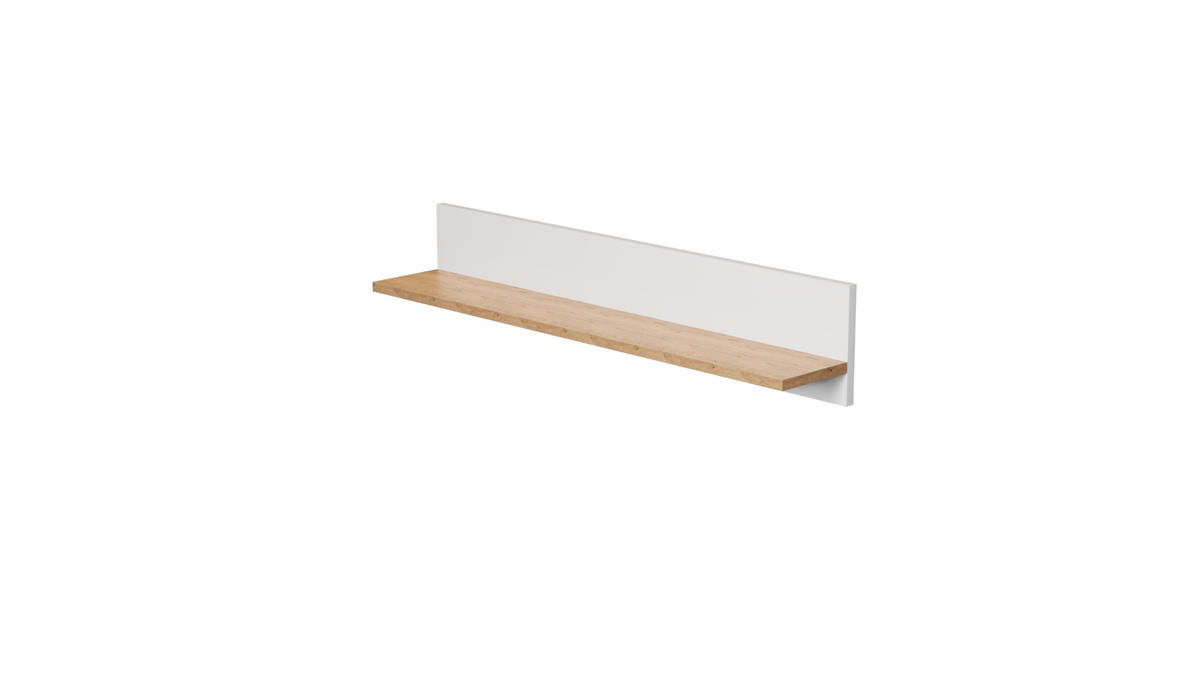 WANDREGAL Denver 100/20/17,8 cm - Weiß, Holzwerkstoff (100/20/18cm) - Kocot Kids