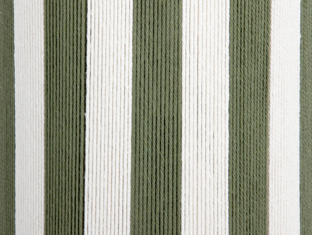 HÄNGELAMPE Vienna Stripes - Grün/Creme - 33 cm - Grün, Textil (30/30/33cm) - Leitmotiv
