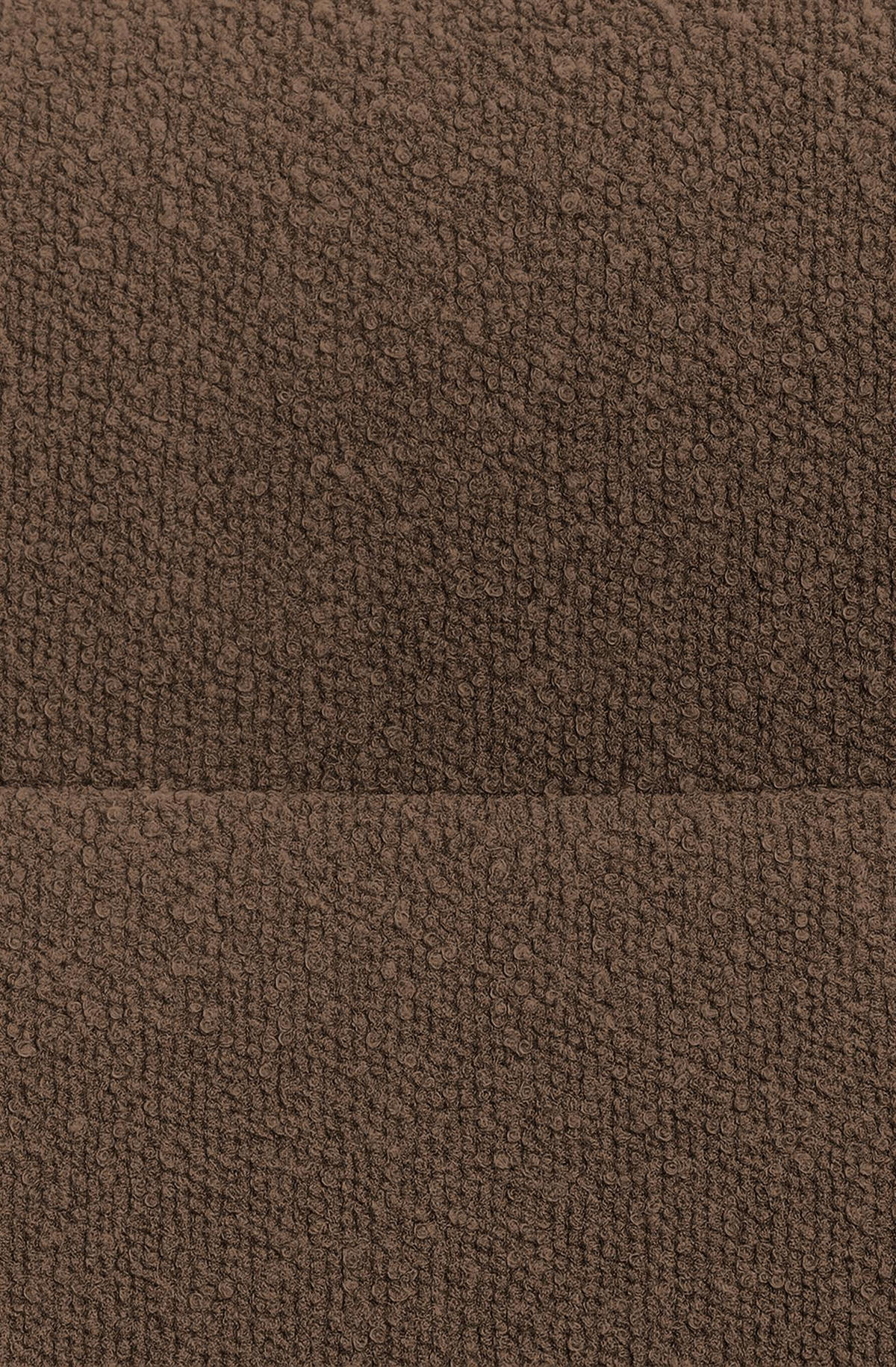 ARMLEHNENSTUHL Stoff Braun - Schwarz/Braun, Textil/Metall (58/85/60cm) - CLP