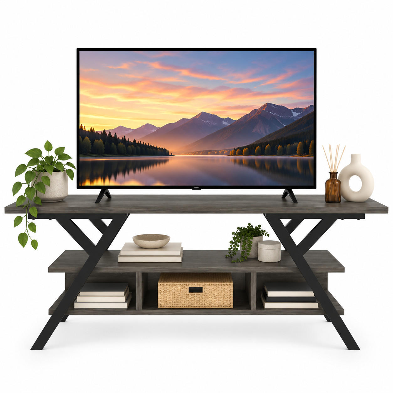 Decorotika TV Braun 120x55x35 cm