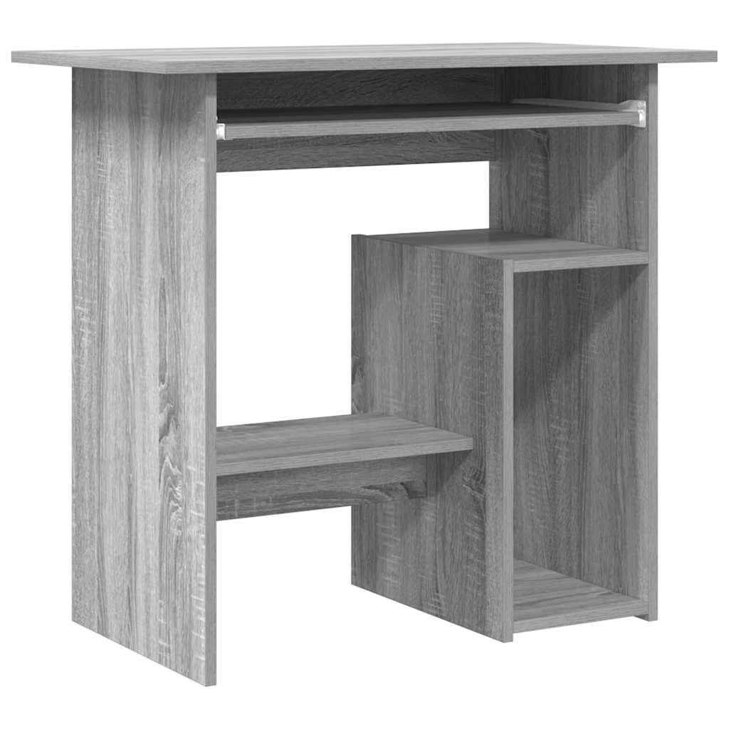 vidaXL Schreibtisch Silbereichen 45x74x80 cm