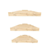 WANDREGAL Edis - Eichefarben, Holzwerkstoff (14.5/5/39.5cm) - Decorotika