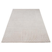 KURZFLORTEPPICH 230/320 cm Santorini 613 - Creme, Textil (230/320cm) - Paco Home