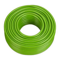 GARTENSCHLAUCH - Grün, Kunststoff (5000cm) - Relaxdays