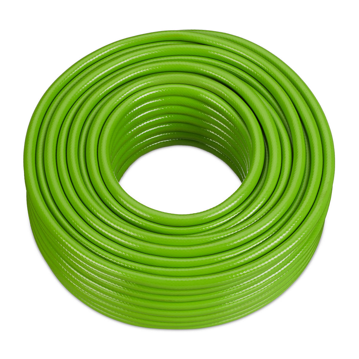 GARTENSCHLAUCH - Grün, Kunststoff (5000cm) - Relaxdays