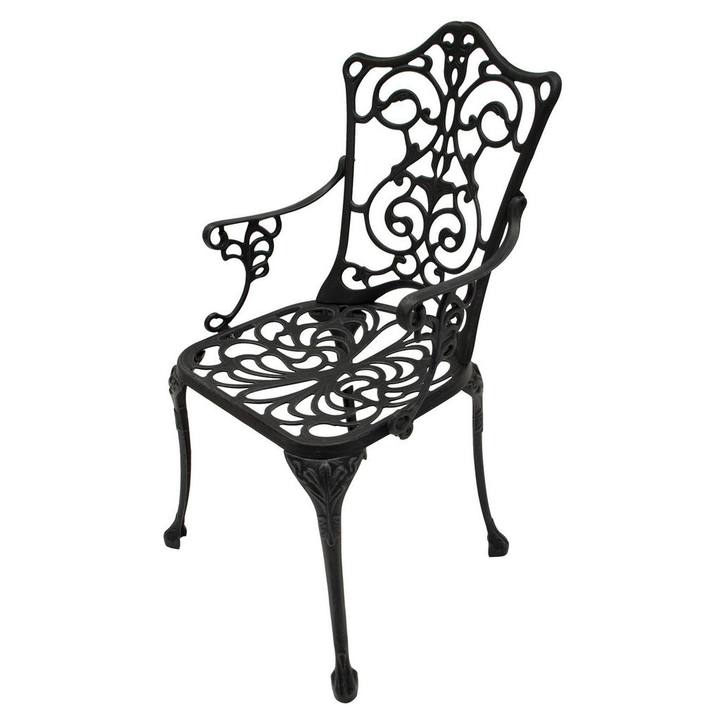 Thumbnail - TPFGarden Bistroset, Grau, Metall, Gartenmöbel, Gartenmöbel-Sets