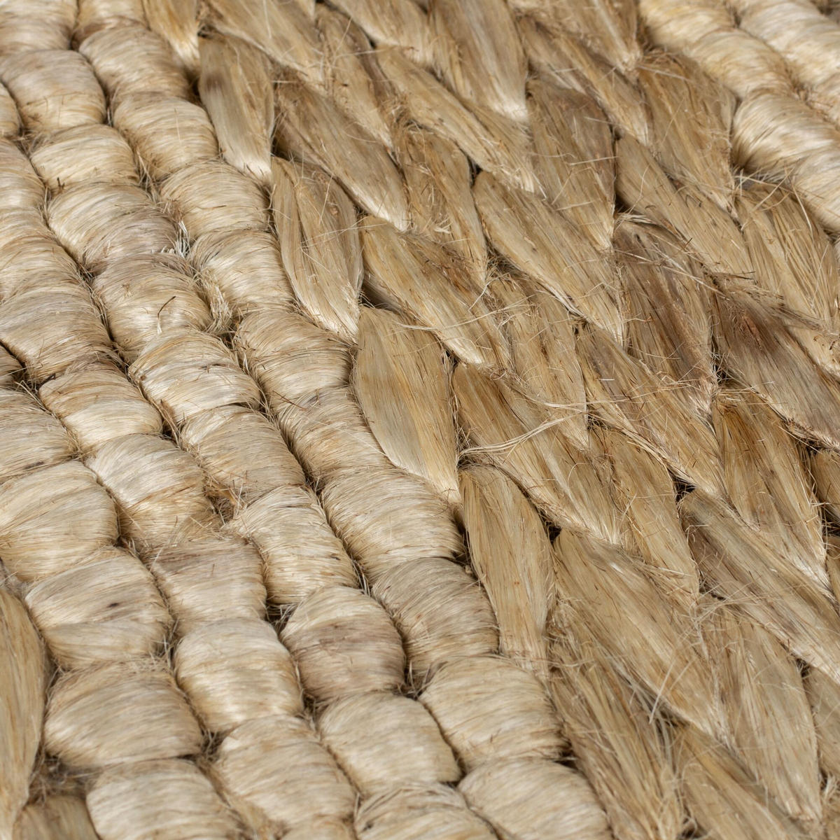 TEPPICH Kurzflor Geflochten Muster, Struktur, Flur Natur Läufer 60x230 - Beige, Textil (60/230cm) - KADIMA DESIGN
