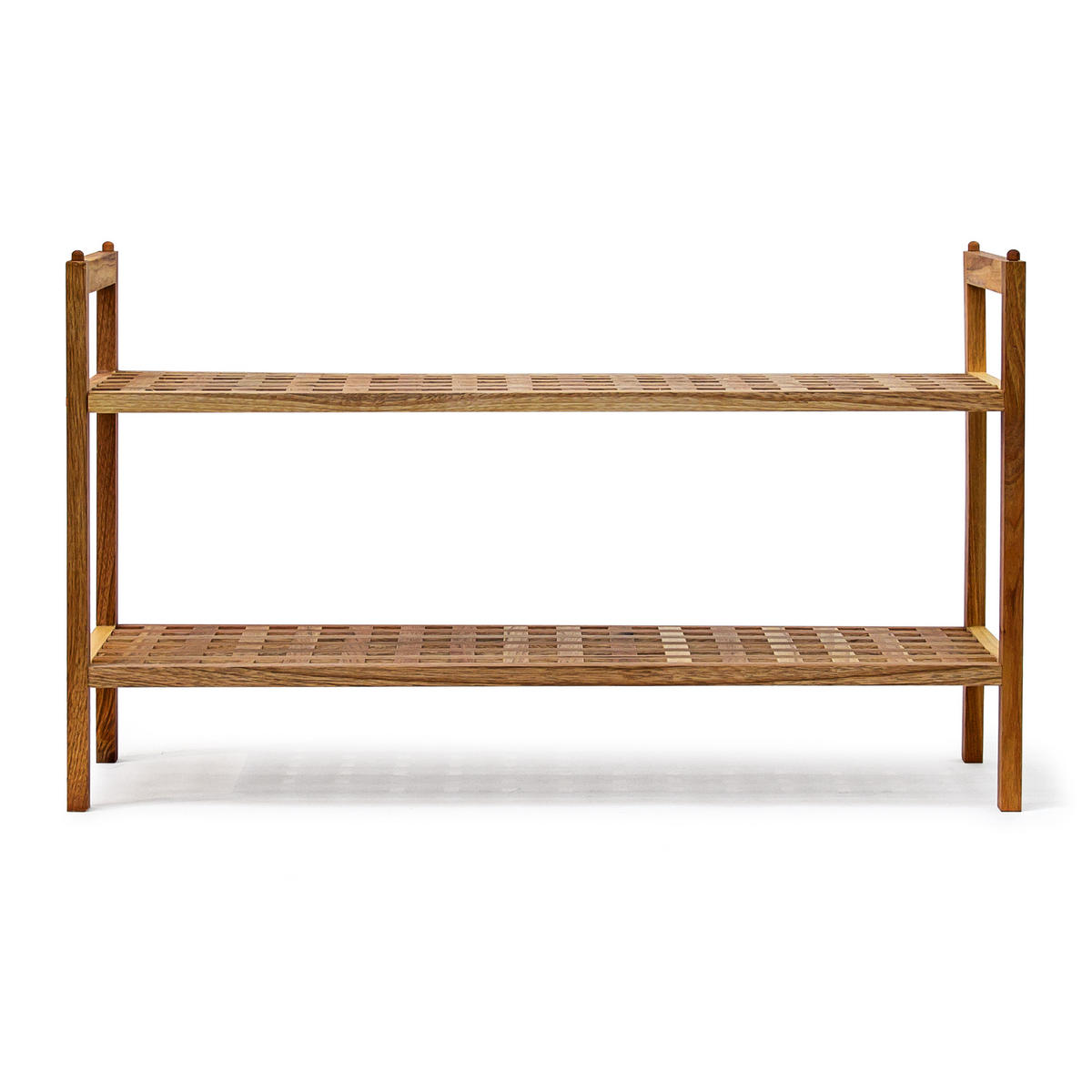 SCHUHREGAL - Hellbraun, Holz (69/40.5/26cm) - Relaxdays