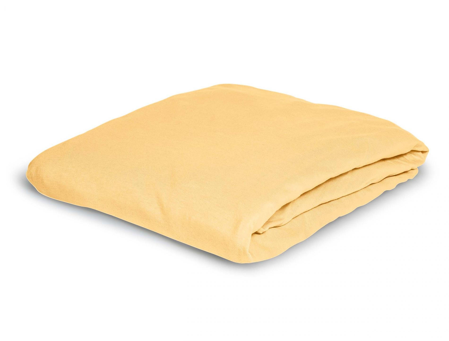 SPANNBETTTUCH ORION 0009 - Gelb, Textil (120/200cm) - Irisette